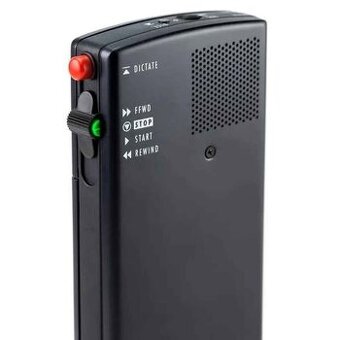 Top nový profesionální  hliníkový diktafon Grundig Sh 25 STT