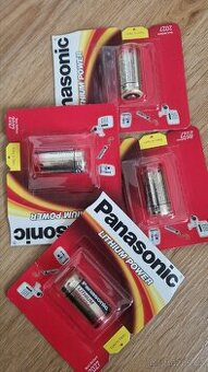 4ks baterie Panasonic CR123A