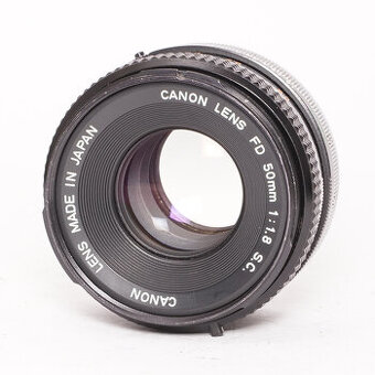 Canon FD 50mm 1:1,8 S. C.