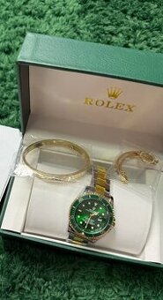 Luxusní hodinky Rolex – Zelené 🔴REPLIKA🔴