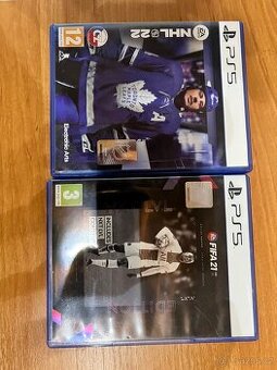 FIFA 21 a NHL 22 na PS5