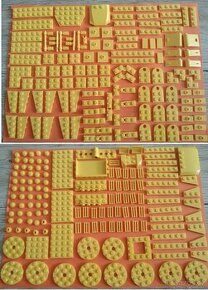 (B9) Lego® Originál Diely, žlté - 1