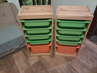 Trofast Ikea úložná sestava borovice