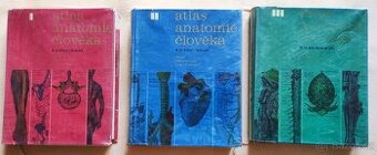 atlas anatomie člověka - 3 díly