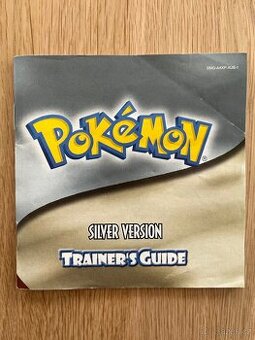 Pokémon Silver trainer´s guide Nintendo game boy