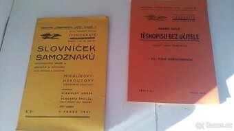 Slovníček samoznaků, rok 1941 a 1942