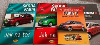 Set 4 knížek jak na to, příruček na Škoda fabia 1 i 2 - 1