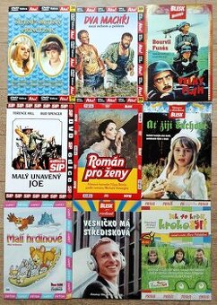 DVD 56 ks - mnohé nerozbalené