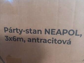 Nový párty stan 3x6m