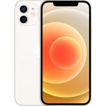 Iphone 12 White 64GB CZ distr. jako nový, perfektní stav