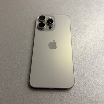 iPhone 15 Pro Max 256GB natural titan, rok záruka