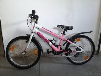 Dívčí dětské růžové kolo IDEAL velikost 20"