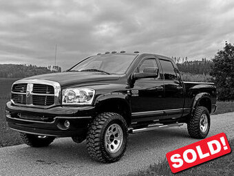 PRODÁNO Dodge RAM 2500 HD 5.9 CUMMINS Diesel 355HP – Kůže