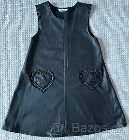 Dívčí koženkové šaty s trikem zn. Mayoral vel. 9/134