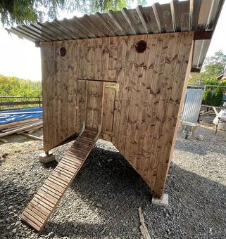 Kurník zateplený pro 20-24slepic