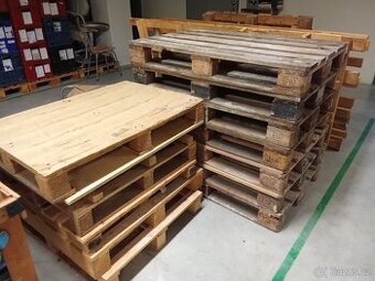 Prodám palety různé ( EURO, 200x100cm, atd.)
