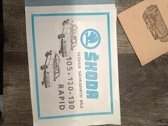 Kniha náhradních dílů Škoda