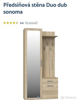 Prodam předsíňová stěna,  botník nove