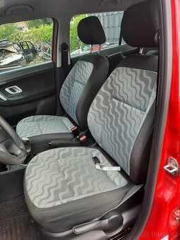 nd ze škoda fabia 2, 1.4. 63kW, vínová,modrá,černá