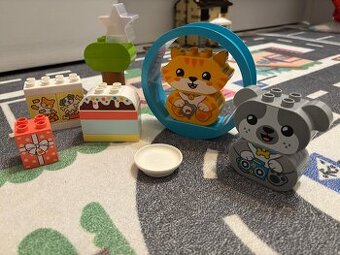 Lego Duplo 10977 Moje první štěně a kočička se zvuky