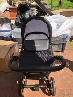 Trojkombinace BabyActive Mommy rosegold Kočárek