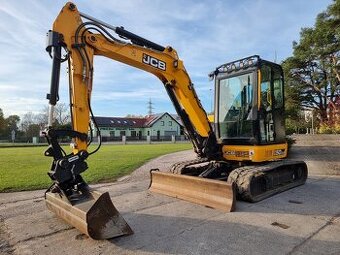 Bagr JCB 50Z - 700mth, 2 okruhy, hydr.svahovka, hydr.upínač