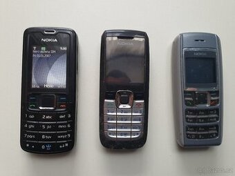 3x Nokia: 1600, 2610, 3110c - funkční