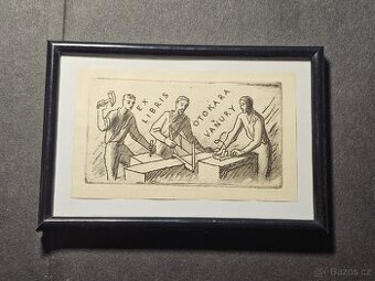 Ex libris v rámečku