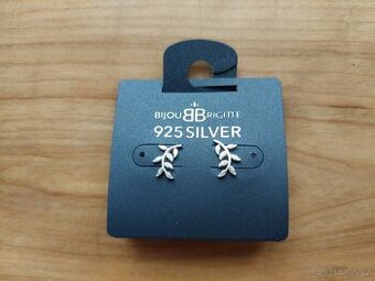 Dámské dívčí holčičí náušnice BB vavřín - zcela nové - SLEVA