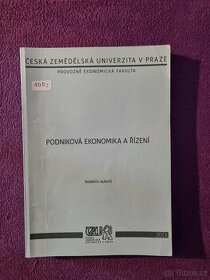 Ekonomika - Podniková ekonomika a řízení
