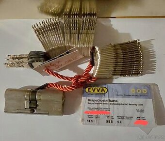 BEZPEČ.VLOŽKA EVVA,48 KLÍČŮ, BEZPEČ.KARTA