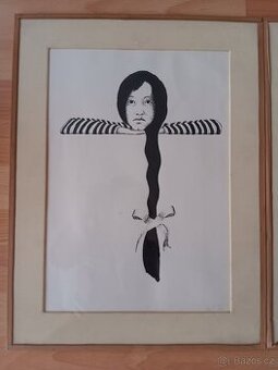 obrazy Pavel KREML 70.leta