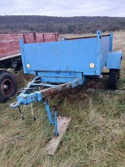 Traktorovy přívěs sklopný dvoukolka