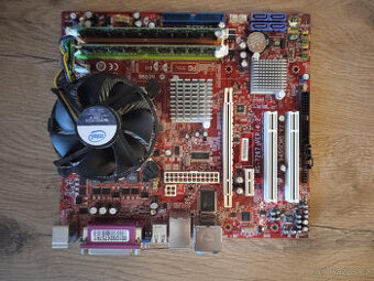 Základní deska + RAM + CPU + chladič