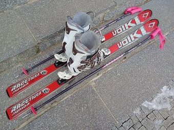 Sjezdové lyže 140 cm kompletní set