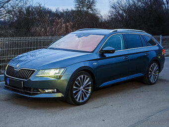 Škoda Superb 3, Laurin Klement, 140kW, DSG, tažné, full serv