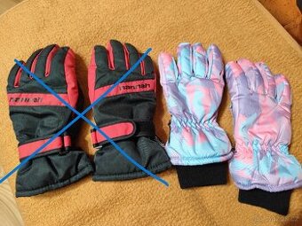 Dětské lyžařské rukavice