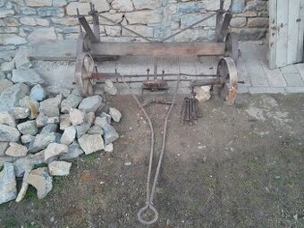 Podvozek s litinovými koly