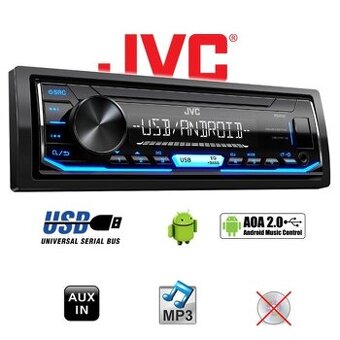 JVC KD-X151 , USB , AUX , MP3...