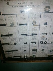 Sada šroubů na motor ČZ 125 C, 150 C