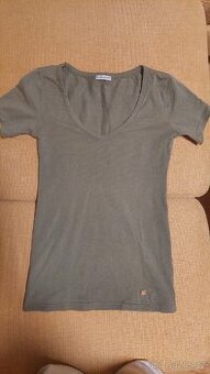 Tričko dámské vel. S khaki