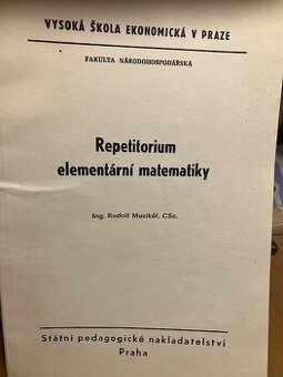 Repetitorium elementární matematiky