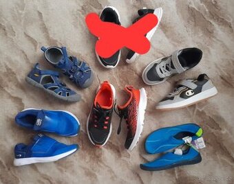 6x Chlapecké boty vel. 35.