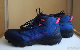 Dámské nové modré turistické boty Mamut v.40/41 Ensi MID GTX