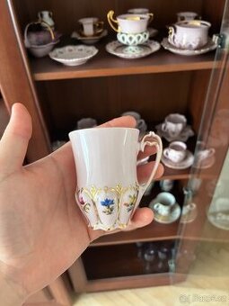 Porcelán růžový/bílý