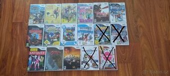 Prodám herní pecky na Nintendo Wii