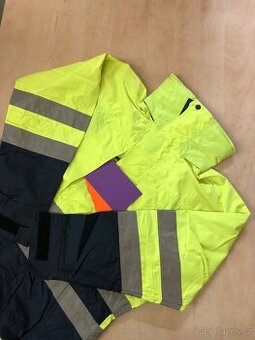 Pracovní reflexní bunda s odepínacím límečkem Snickers M