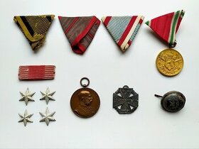 Rakousko-Uherské odznaky a medaile originál