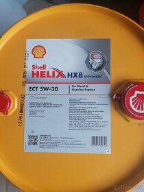 Motorový olej Shell Helix HX8 ECT 5W-30, 55L - 1