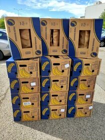 Banánové krabice vhodné na stěhování- čisté, libovolný počet